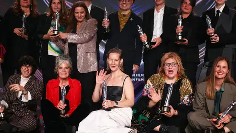 Los galardonados en la 36º edición de los Premios del Cine Europeo Los galardonados en la 36º edición de los Premios del Cine Europeo