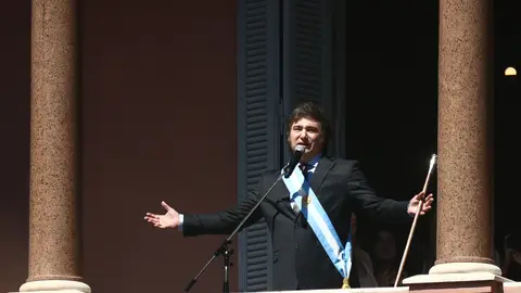 El presidente de Argentina, Javier Milei