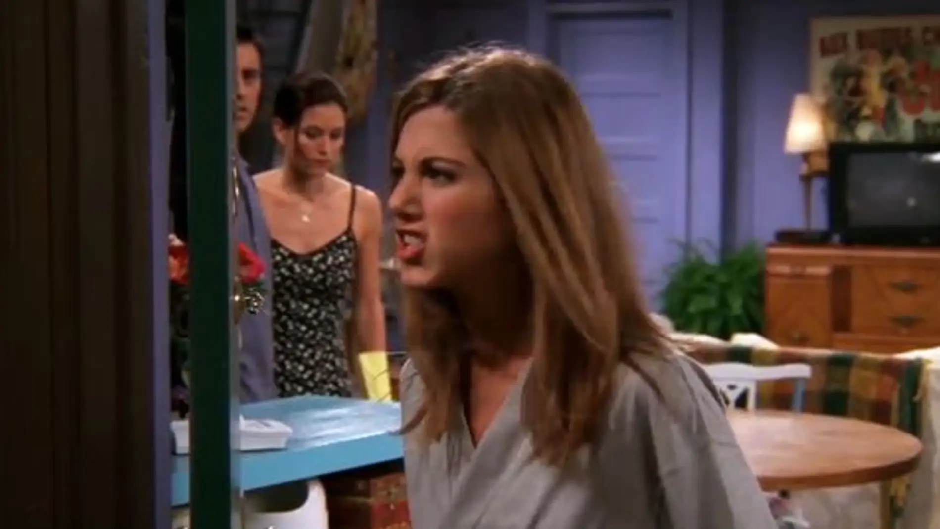 Rachel en el momento de Friends de "SÍ tiene importancia"
