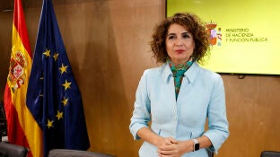 La ministra de Hacienda, Mar&iacute;a Jes&uacute;s Montero