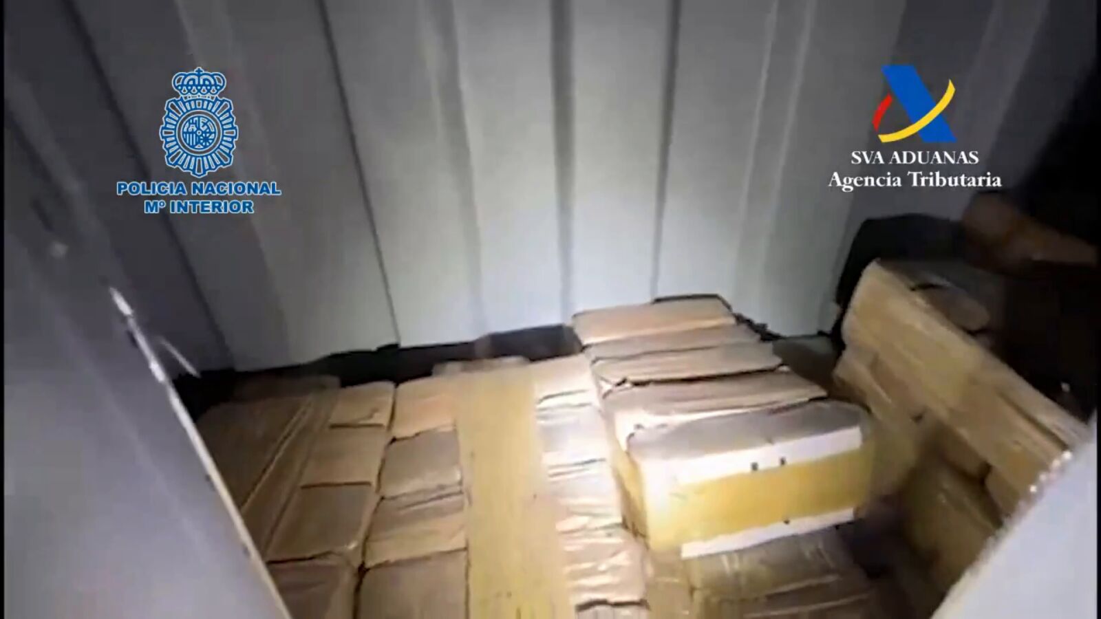 Operación histórica: intervienen 11 toneladas de cocaína en contenedores marítimos entre lomos de atún en Vigo y Valencia