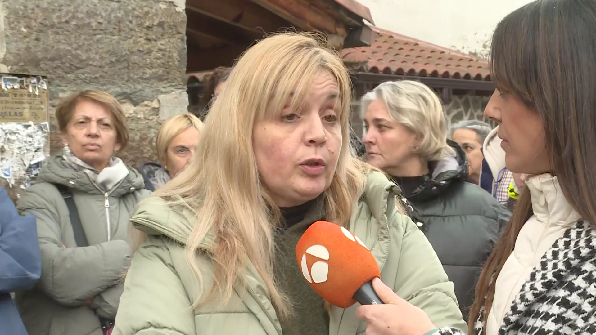 La madre del joven fallecido La madre del joven fallecido