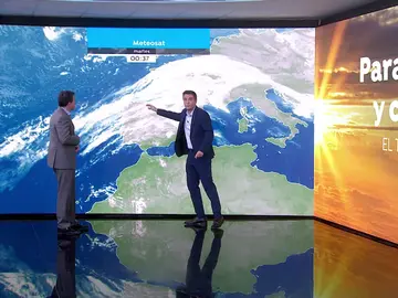 La previsión de César Gonzalo. La previsión de César Gonzalo.