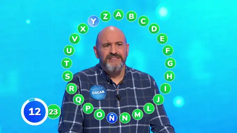 ¡23 aciertos! Óscar sueña con el bote de 1.210.000 euros en un ajustado Rosco contra Moisés ¡23 aciertos! Óscar sueña con el bote de 1.210.000 euros en un ajustado Rosco contra Moisés