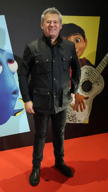 Miki Nadal en la presentación de una exposición de Pixar Miki Nadal en la presentación de una exposición de Pixar