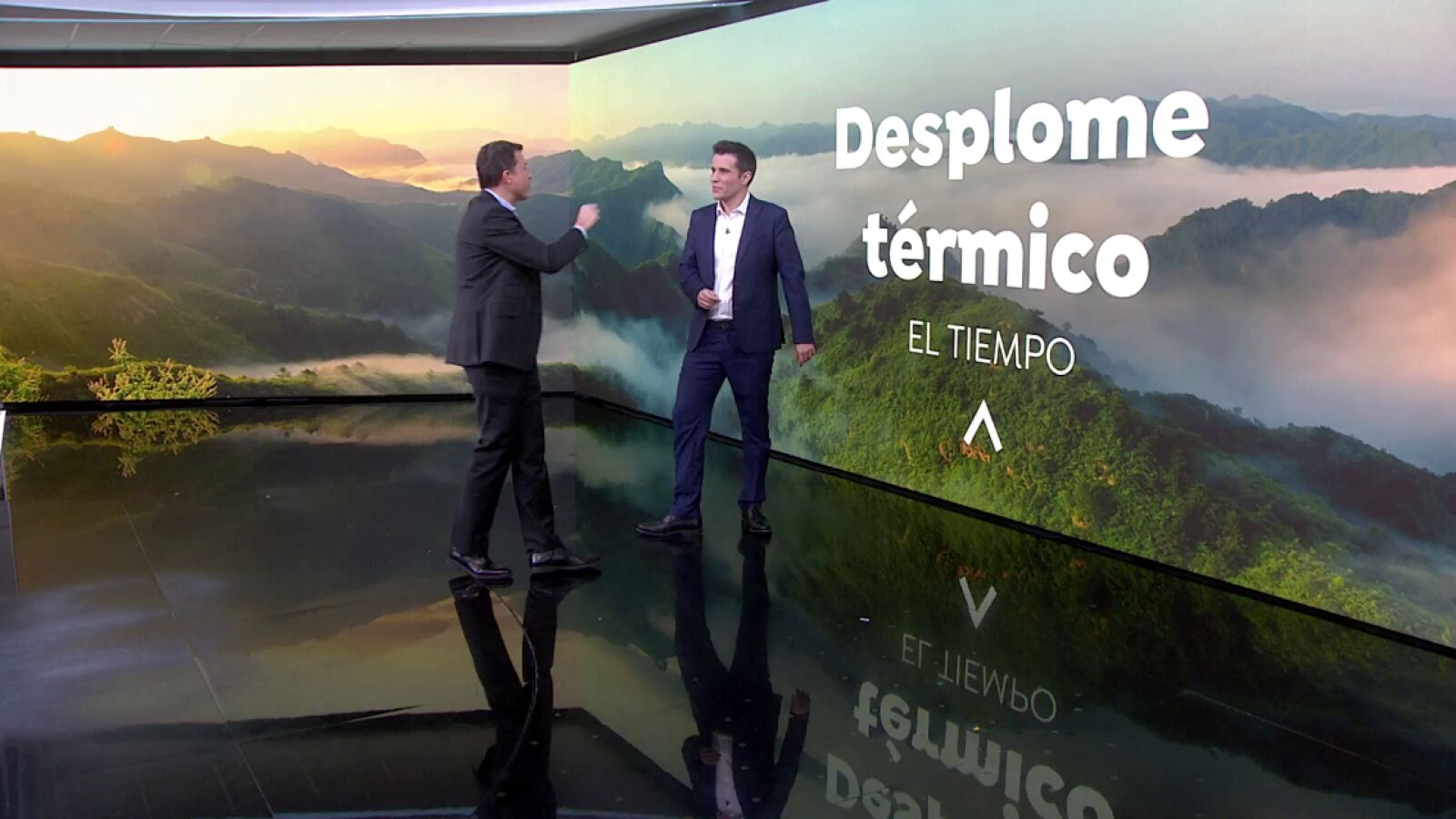 César Gonzalo anuncia que el desplome térmico ya está aquí