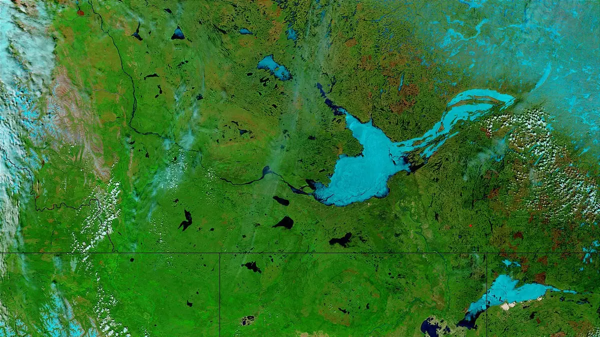 Imagen del satélite 'Terra', del programa MODIS de la NASA. Imagen del satélite 'Terra', del programa MODIS de la NASA.