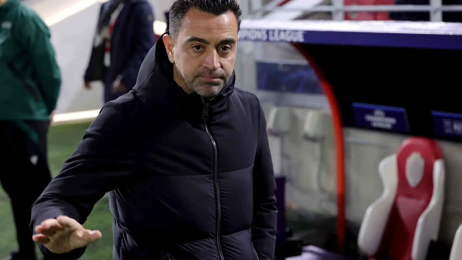 Xavi, en Amberes