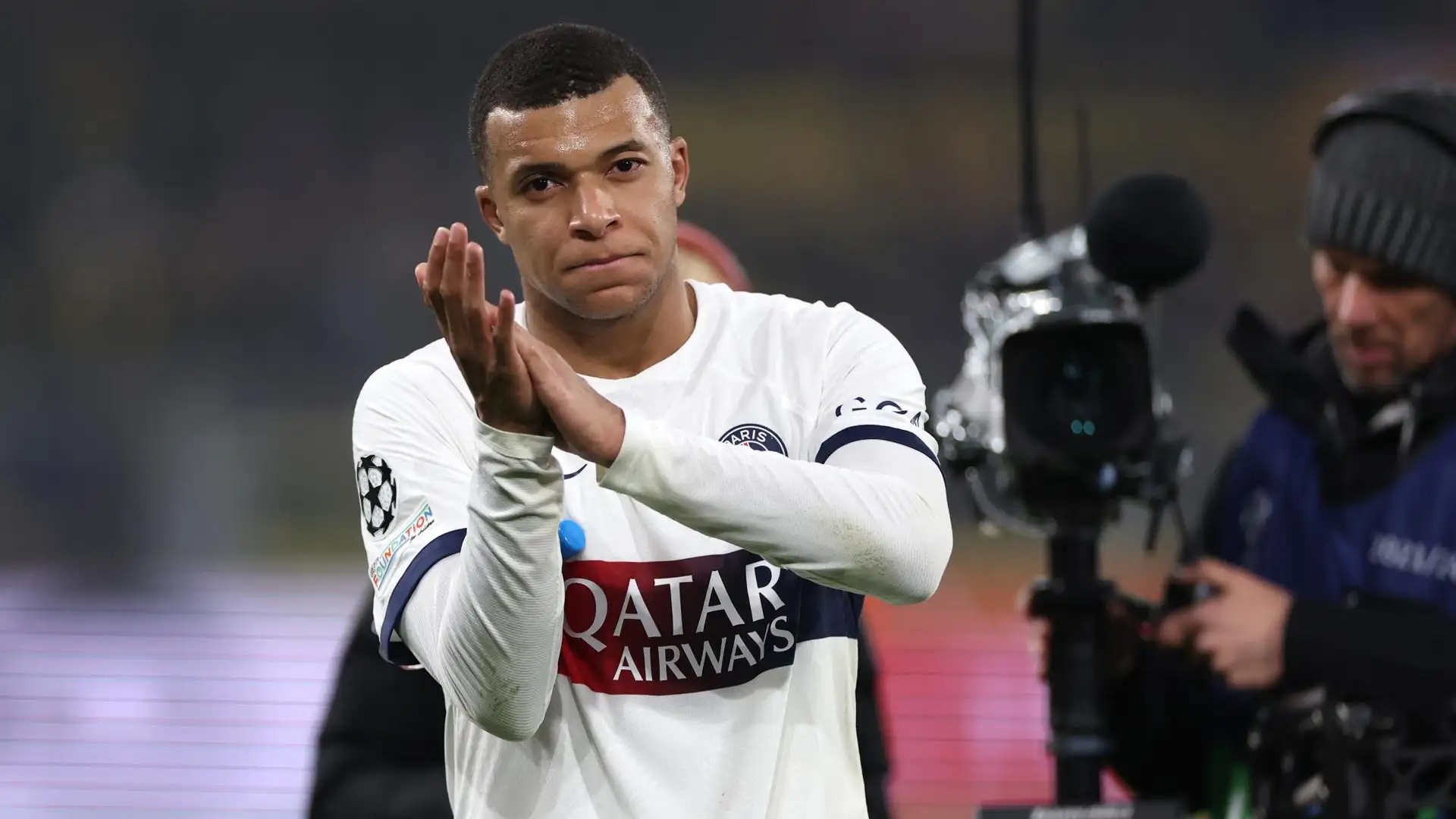 Mbapp&eacute;, tras el partido ante el Dortmund