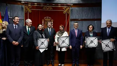 Félix Bolaños con parte de la cúpula judicial Félix Bolaños con parte de la cúpula judicial