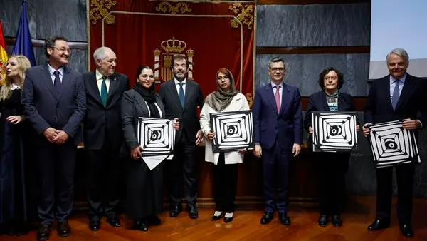 Félix Bolaños con parte de la cúpula judicial Félix Bolaños con parte de la cúpula judicial