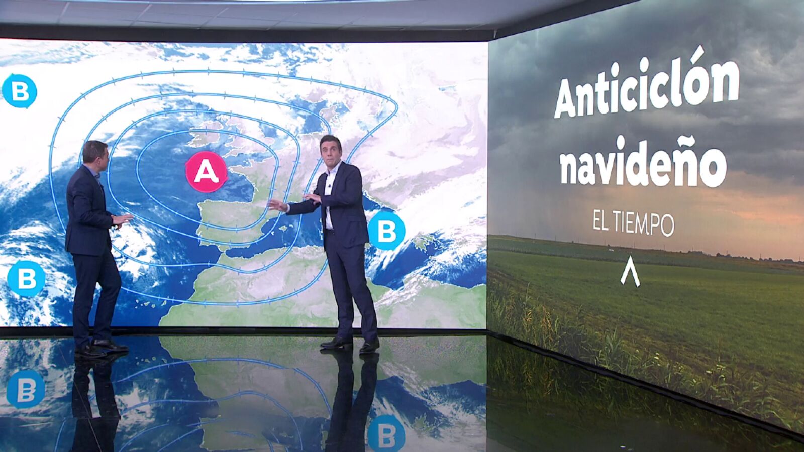 César Gonzalo avanza que el anticiclón estará hasta en la sopa
