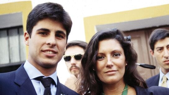 Carmina Ord&oacute;&ntilde;ez y su hijo, Fran Rivera