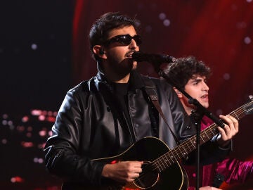 &iexcl;In&eacute;dito! Morat canta por primera vez Tarde junto a los cuatro finalistas en la Gran Final 