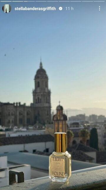 Stella Banderas fotografía su marca en Málaga