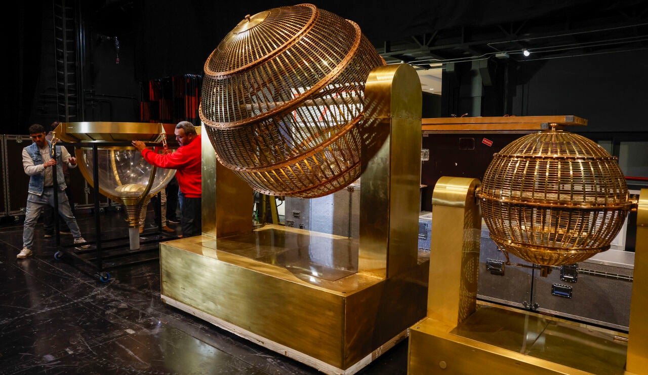 Bombos del Sorteo Loter&iacute;a de Navidad 