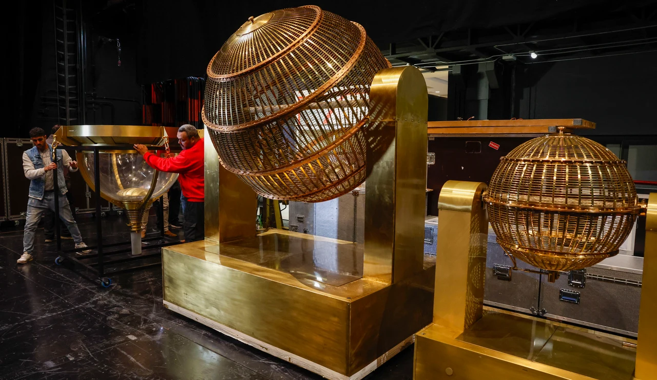 Bombos del Sorteo Lotería de Navidad