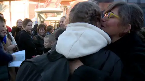 Menores ucranianos llegan a Valencia Menores ucranianos llegan a Valencia