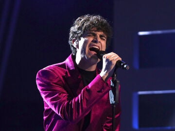 Pablo llena de magia el plat&oacute; de La Voz al cantar Devu&eacute;lveme la vida de Antonio Orozco 