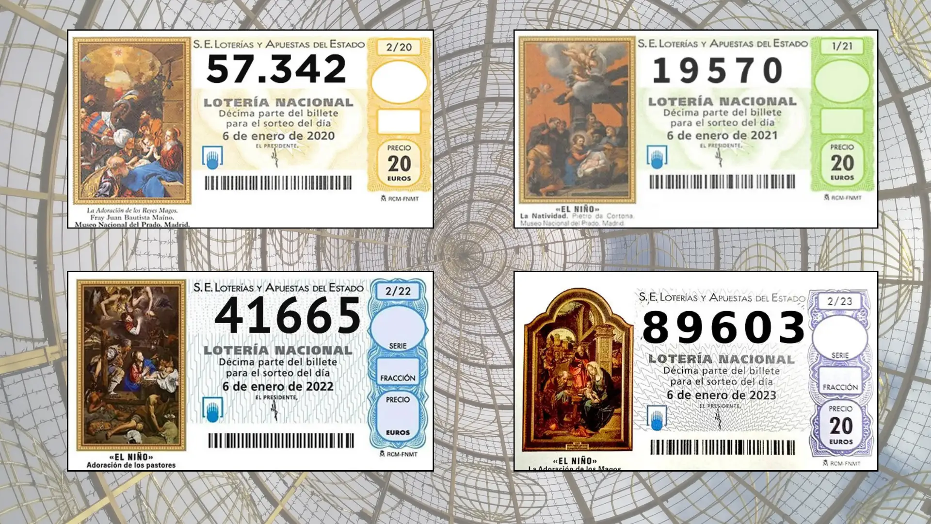 Estos han sido los números premiados en el sorteo de la Lotería del Niño Estos han sido los números premiados en el sorteo de la Lotería del Niño