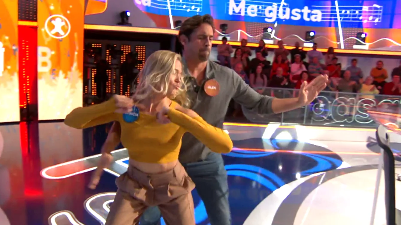 El ardiente baile de Patricia Montero y Álex Adróver: ¡sube la temperatura en Pasapalabra! El ardiente baile de Patricia Montero y Álex Adróver: ¡sube la temperatura en Pasapalabra!