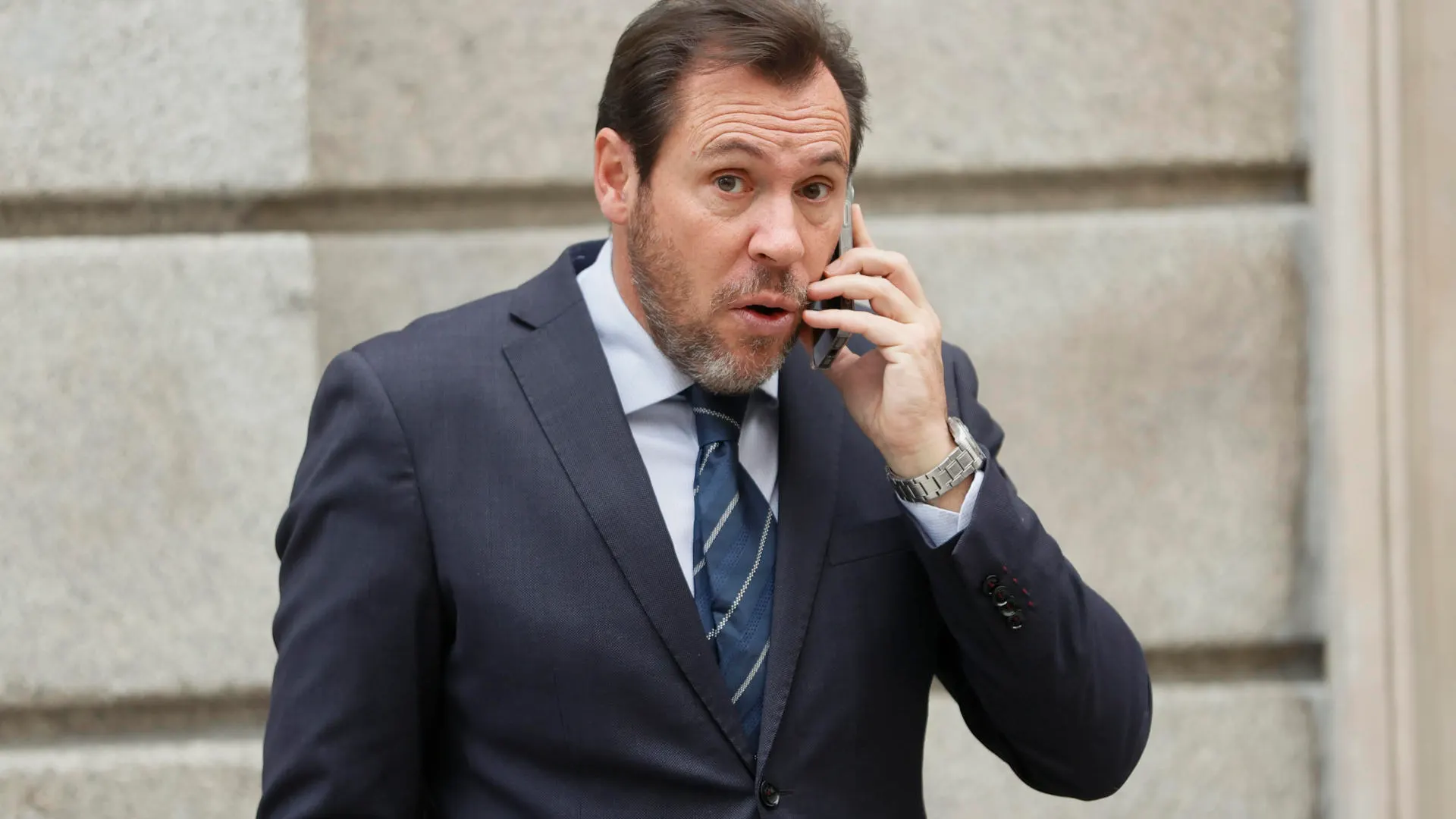 El ministro de Transportes &Oacute;scar Puente