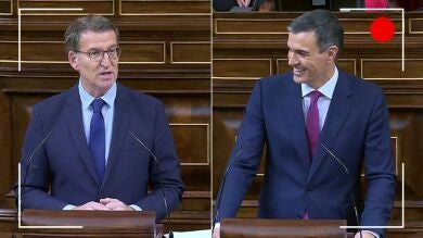 Cara a cara entre Sánchez y Feijóo en la sesión de control al Gobierno, streaming en directo