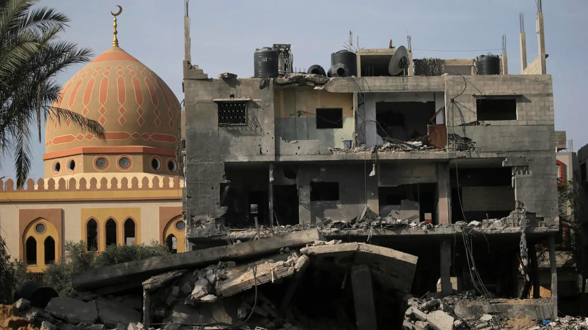 Destrucci&oacute;n en Gaza
