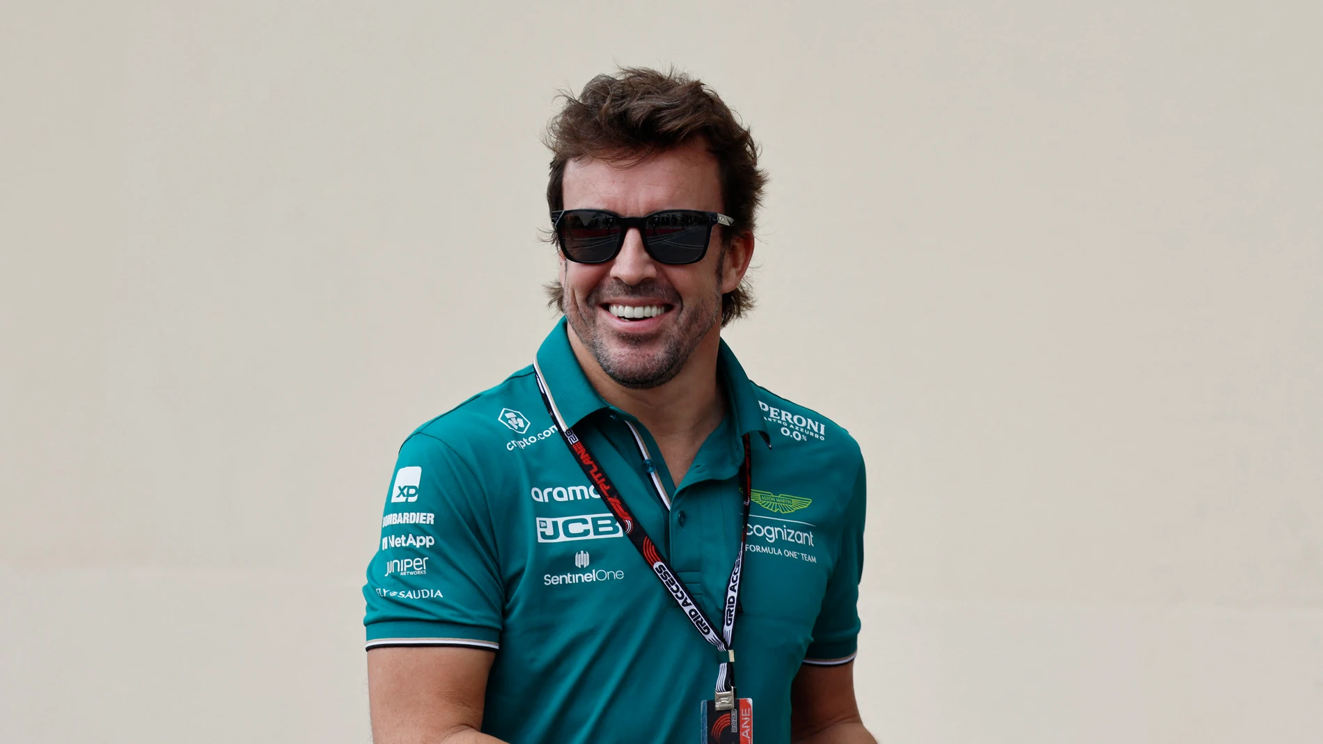 Fernando Alonso, en el circuito de Yas Marina