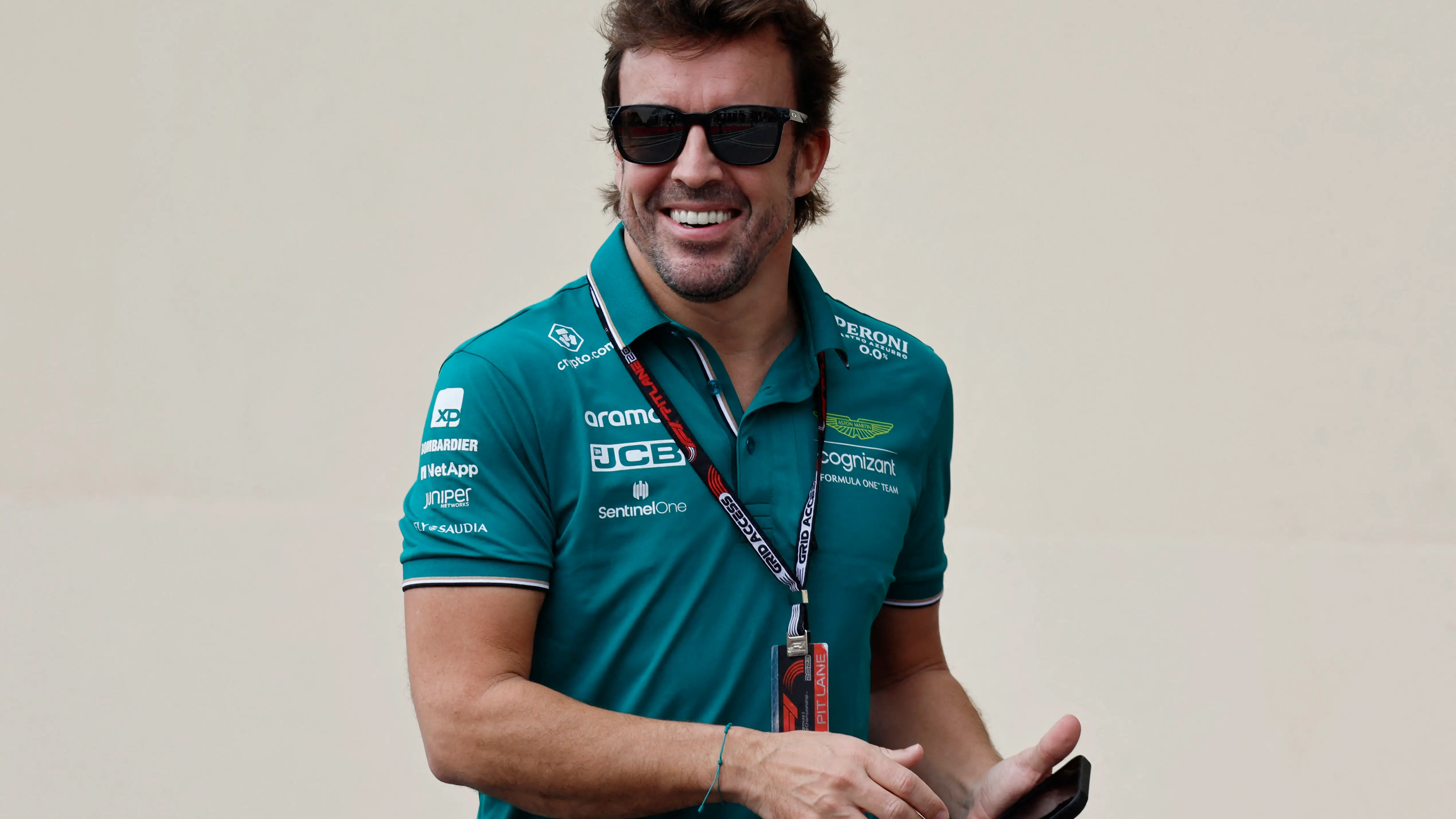 Fernando Alonso, en el circuito de Yas Marina Fernando Alonso, en el circuito de Yas Marina