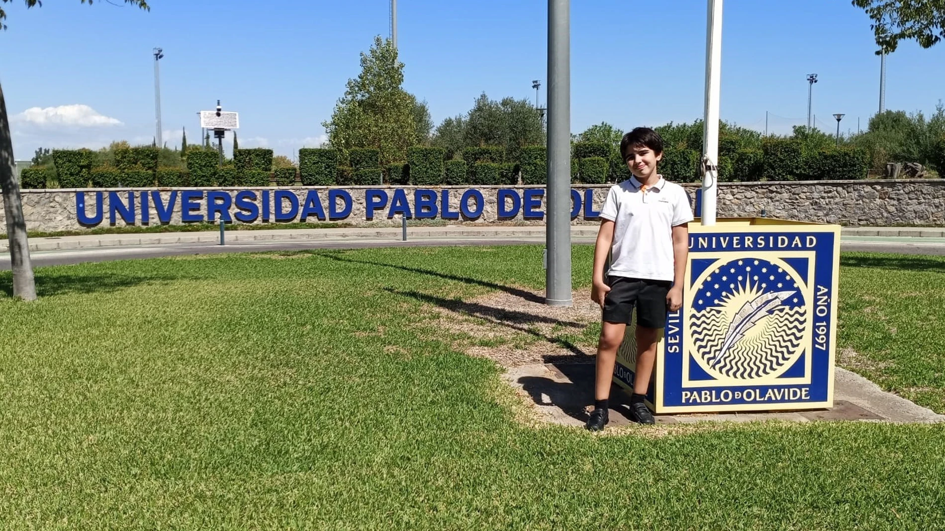 Daniel, con 12 años y estudiante de la Universidad, le pide a los Reyes poder visitar la NASA 