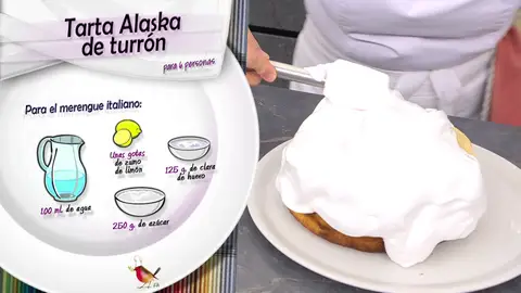 Ingredientes para el merengue italiano Ingredientes para el merengue italiano