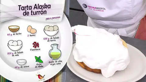 Ingredientes Tarta Alaska de turrón Ingredientes Tarta Alaska de turrón