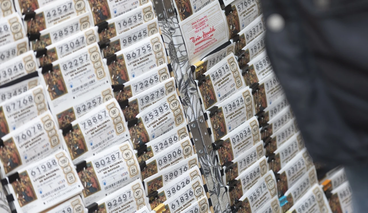 Décimos de la Lotería de Navidad