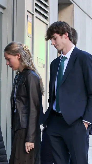 Irene Urdangarin y su hermano Pablo, en el cumpleaños de la infanta Elena Irene Urdangarin y su hermano Pablo, en el cumpleaños de la infanta Elena