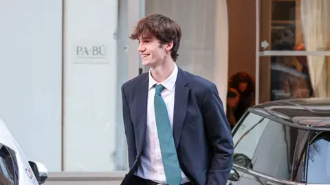 Pablo Urdangarin en el 60 cumpleaños de la infanta Elena Pablo Urdangarin en el 60 cumpleaños de la infanta Elena