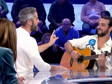 El brutal rap de Roberto Leal con Fran Perea cantando Mi corazón El brutal rap de Roberto Leal con Fran Perea cantando Mi corazón