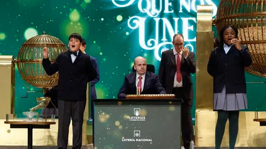 Momento en el que cantan el Gordo de 2023 Momento en el que cantan el Gordo de 2023