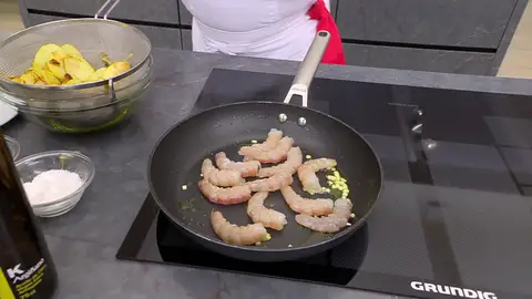 Saltéalos brevemente Saltéalos brevemente