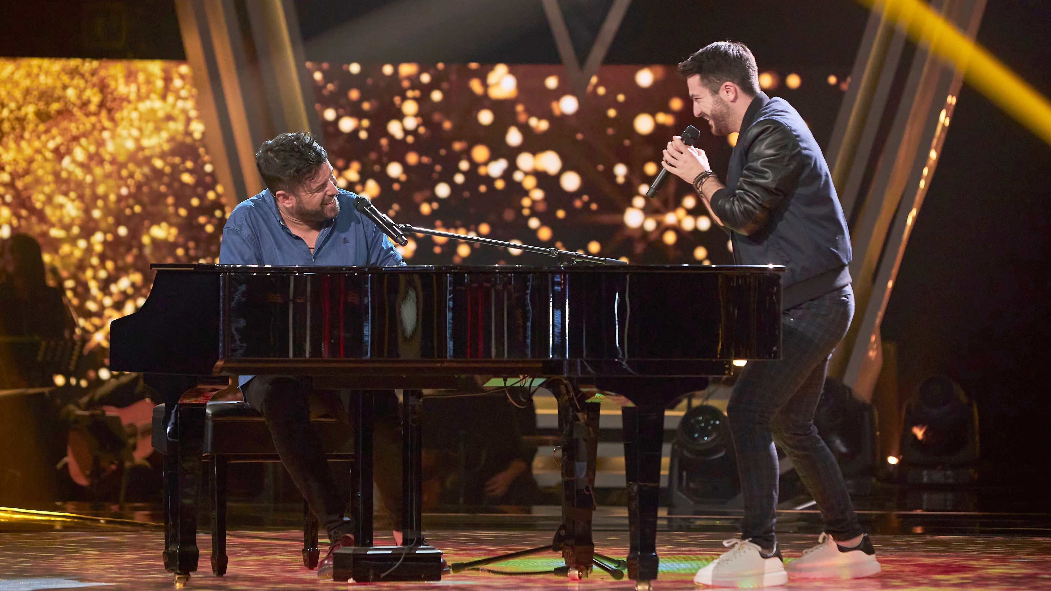 Javi Erro y Pablo López, sentimiento y corazón con El Patio en La Voz: All Stars Javi Erro y Pablo López, sentimiento y corazón con El Patio en La Voz: All Stars