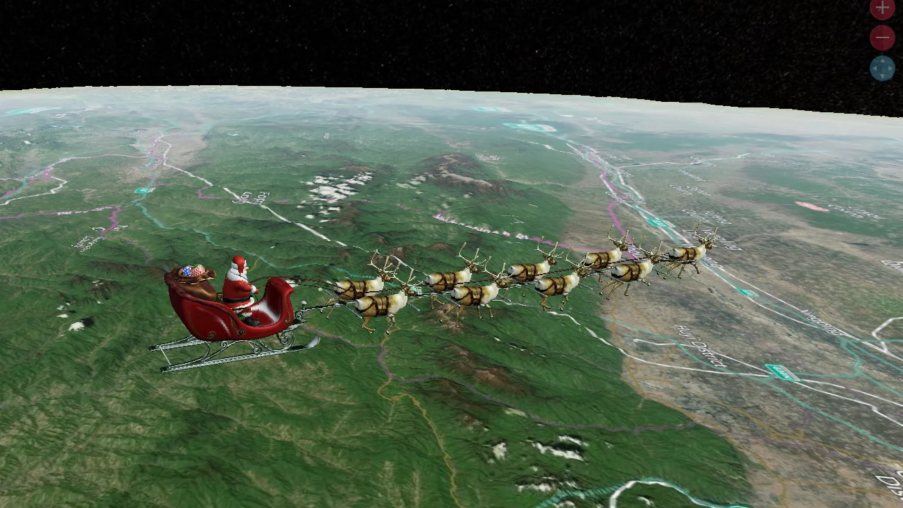 Seguimiento en directo de Papá Noel Seguimiento en directo de Papá Noel
