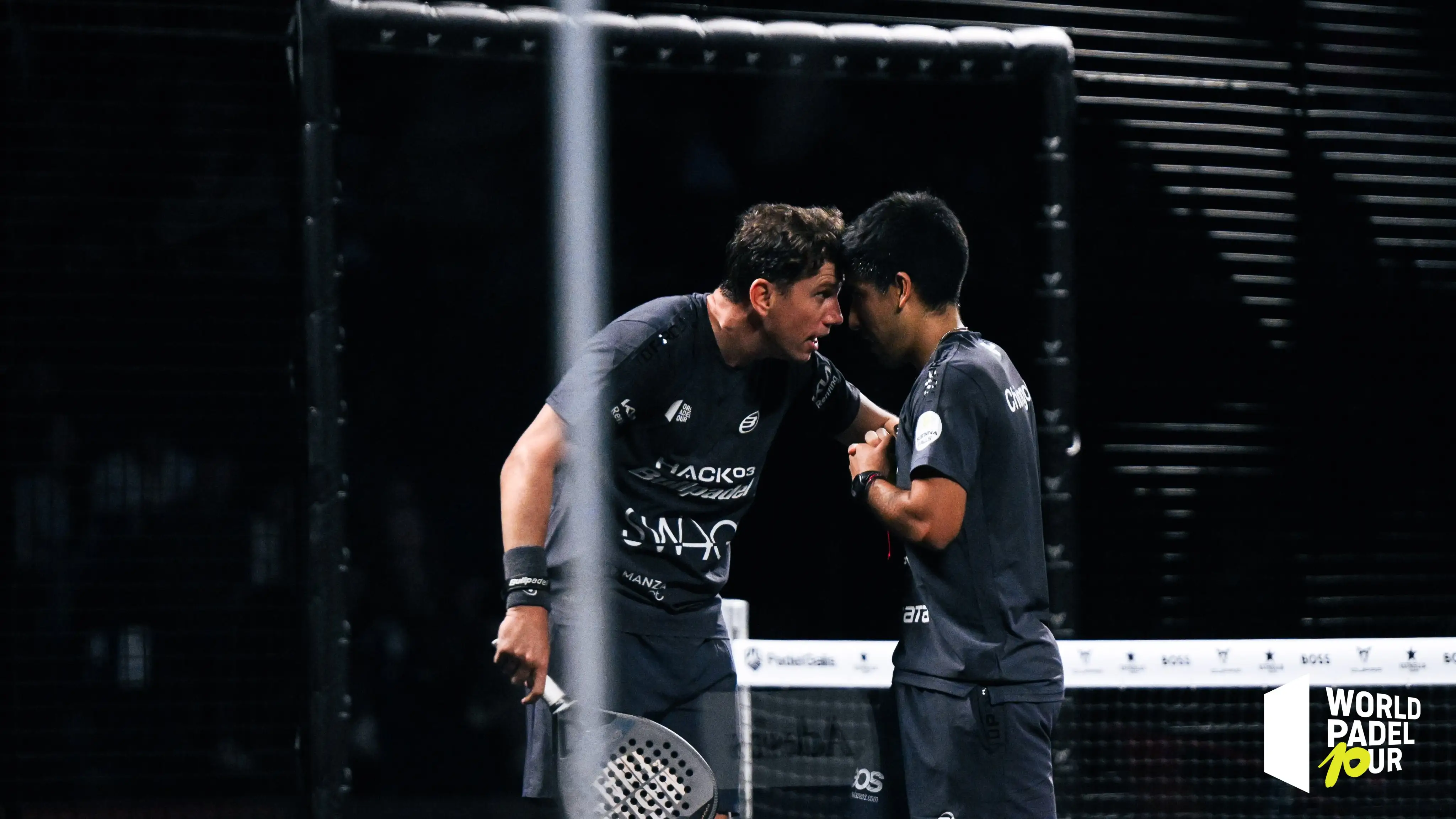 Paquito Navarro y Fede Chingotto en el último torneo de 2023 Paquito Navarro y Fede Chingotto en el último torneo de 2023