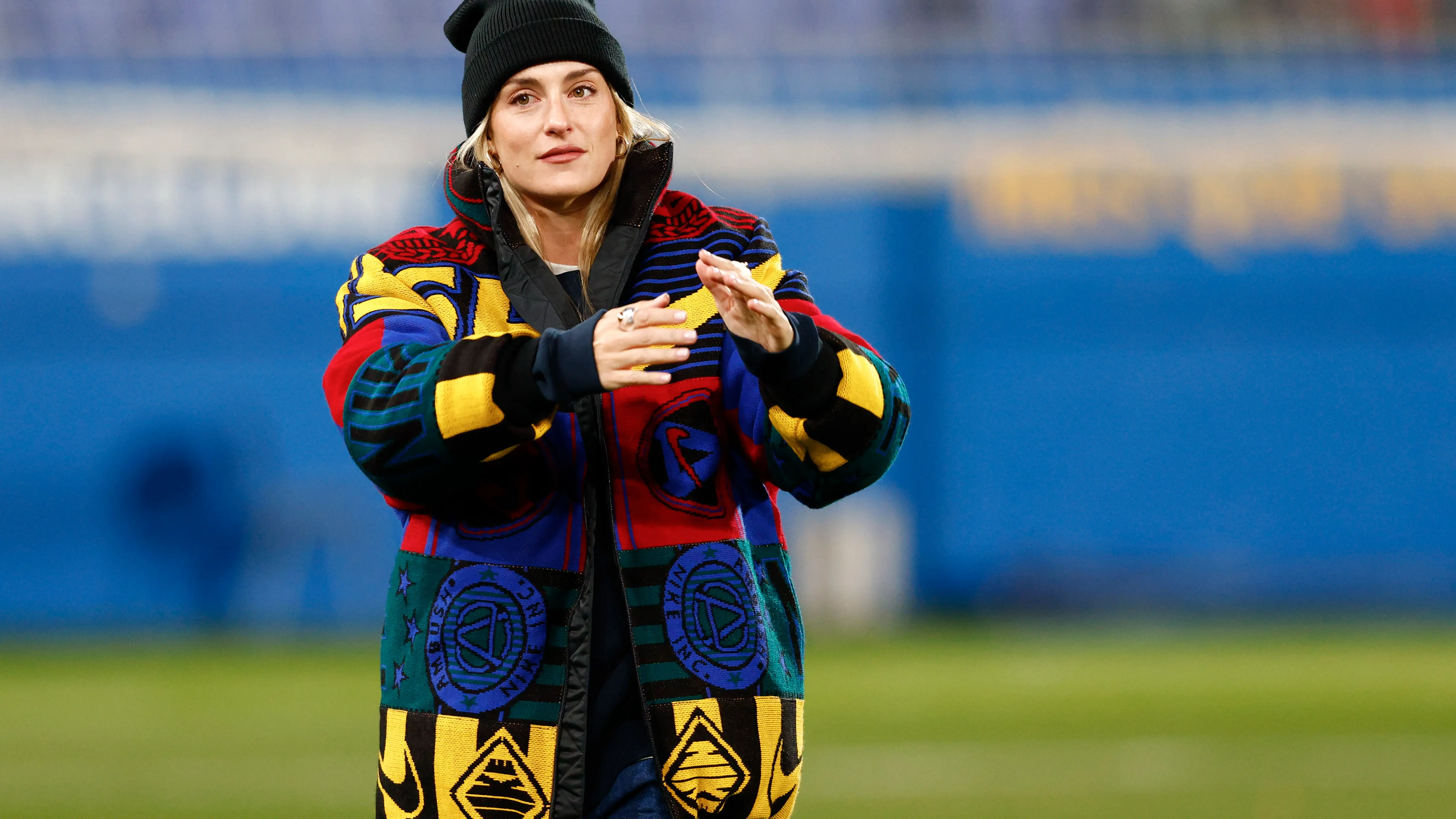Alexia Putellas, en el estadio Johan Cruyff