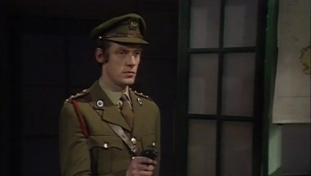 El actor Richard Franklin en Doctor Who
