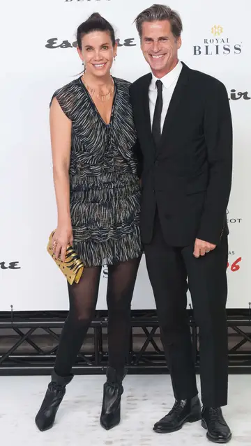 Mark Vanderloo y su actual mujer Mark Vanderloo y su actual mujer