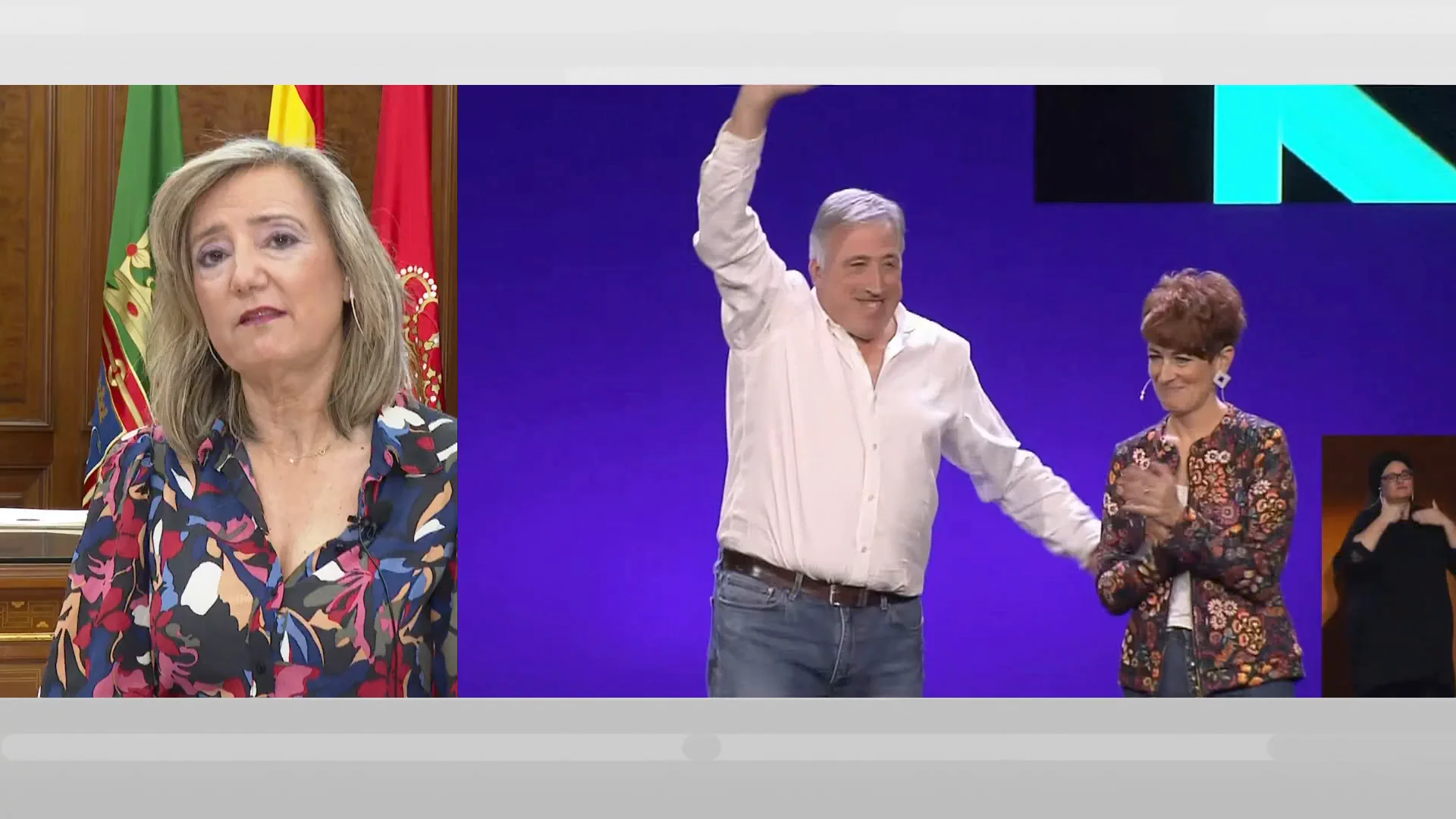 Cristina Ibarrola en Espejo Público Cristina Ibarrola en Espejo Público