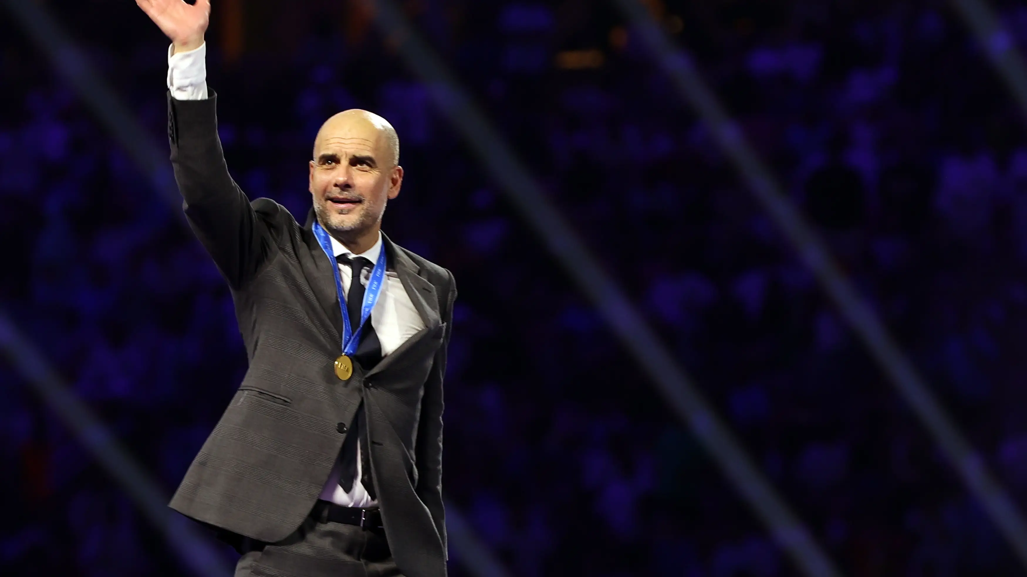 Pep Guardiola, tras ganar el Mundial de Clubes con el City Pep Guardiola, tras ganar el Mundial de Clubes con el City