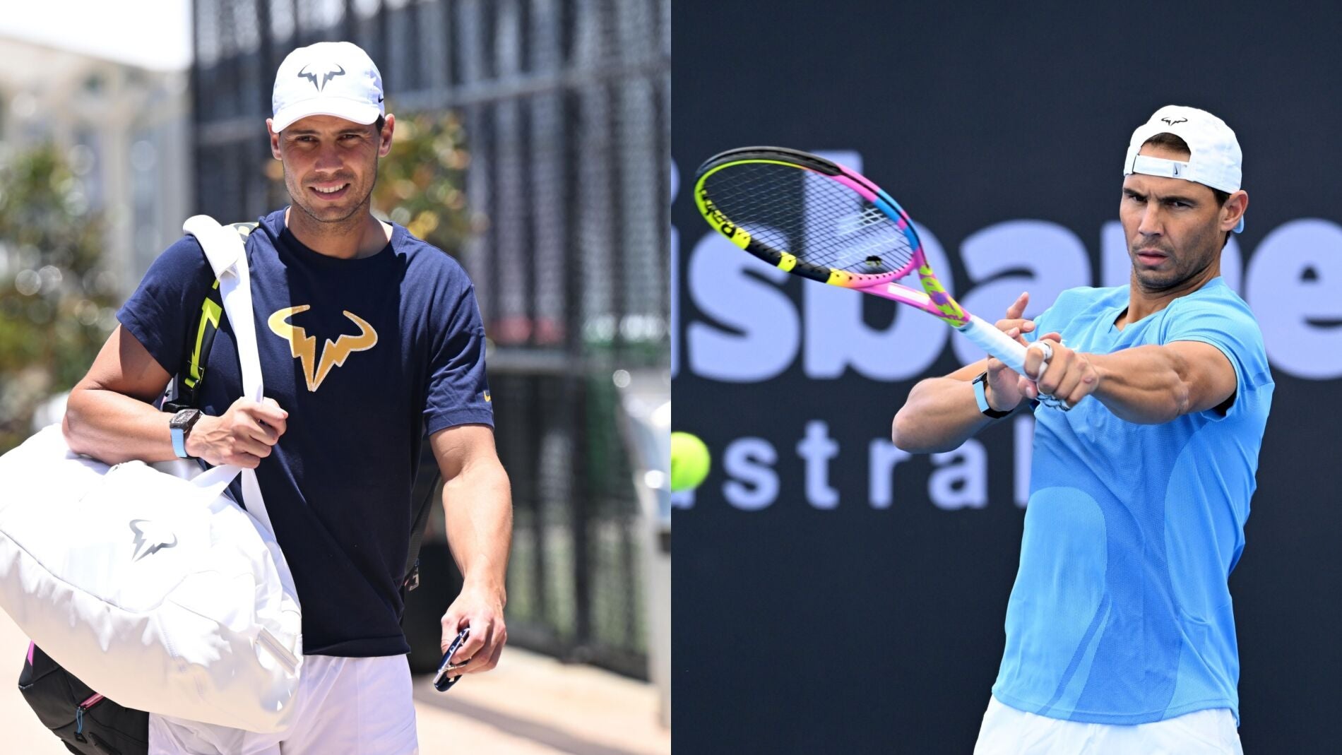 Rafa Nadal Aterriza En Australia Y Completa Su Primer Entrenamiento En ...