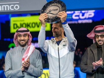 Novak Djokovic, en Riad