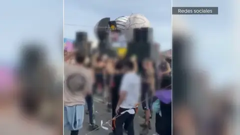 Rave ilegal en Fuente Álamo (Murcia) Antena 3 Noticias